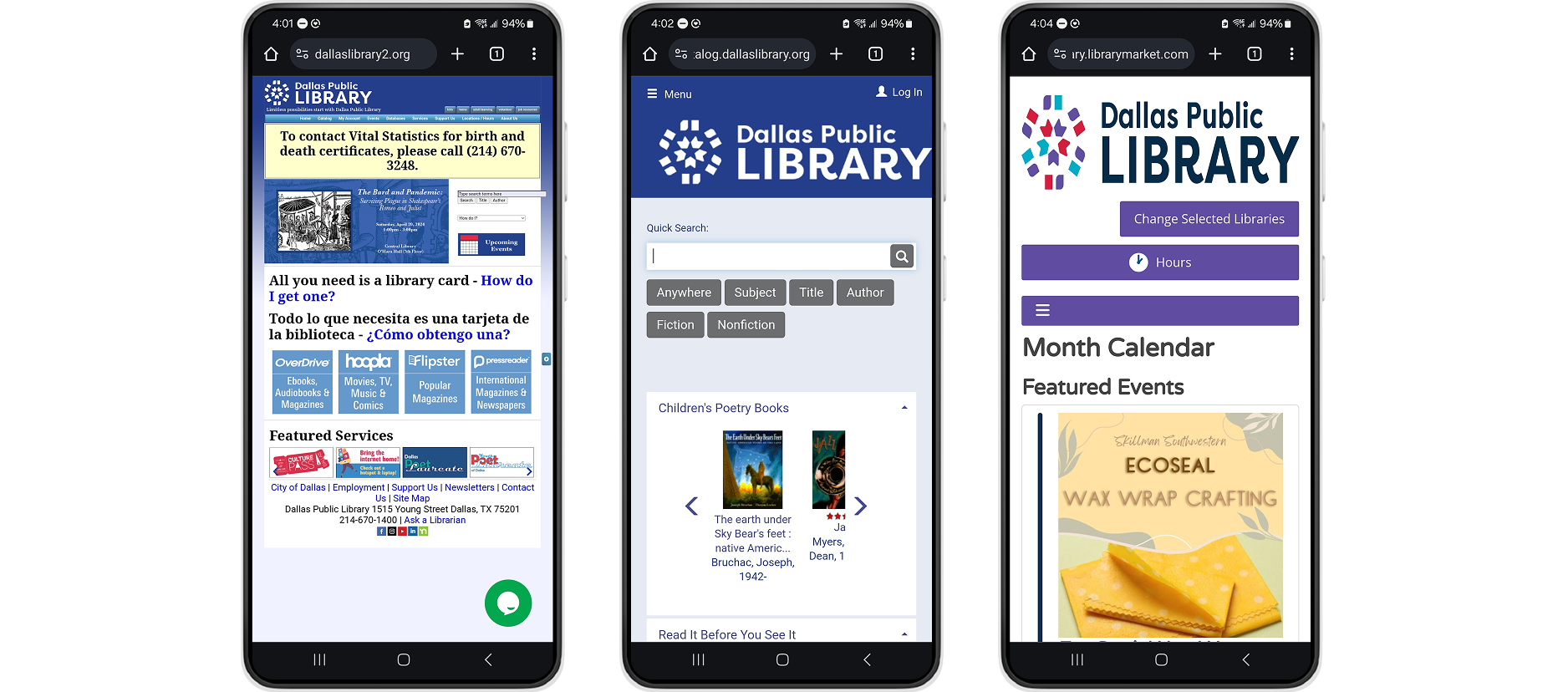 Dallas Public Library – Yihyoung Li